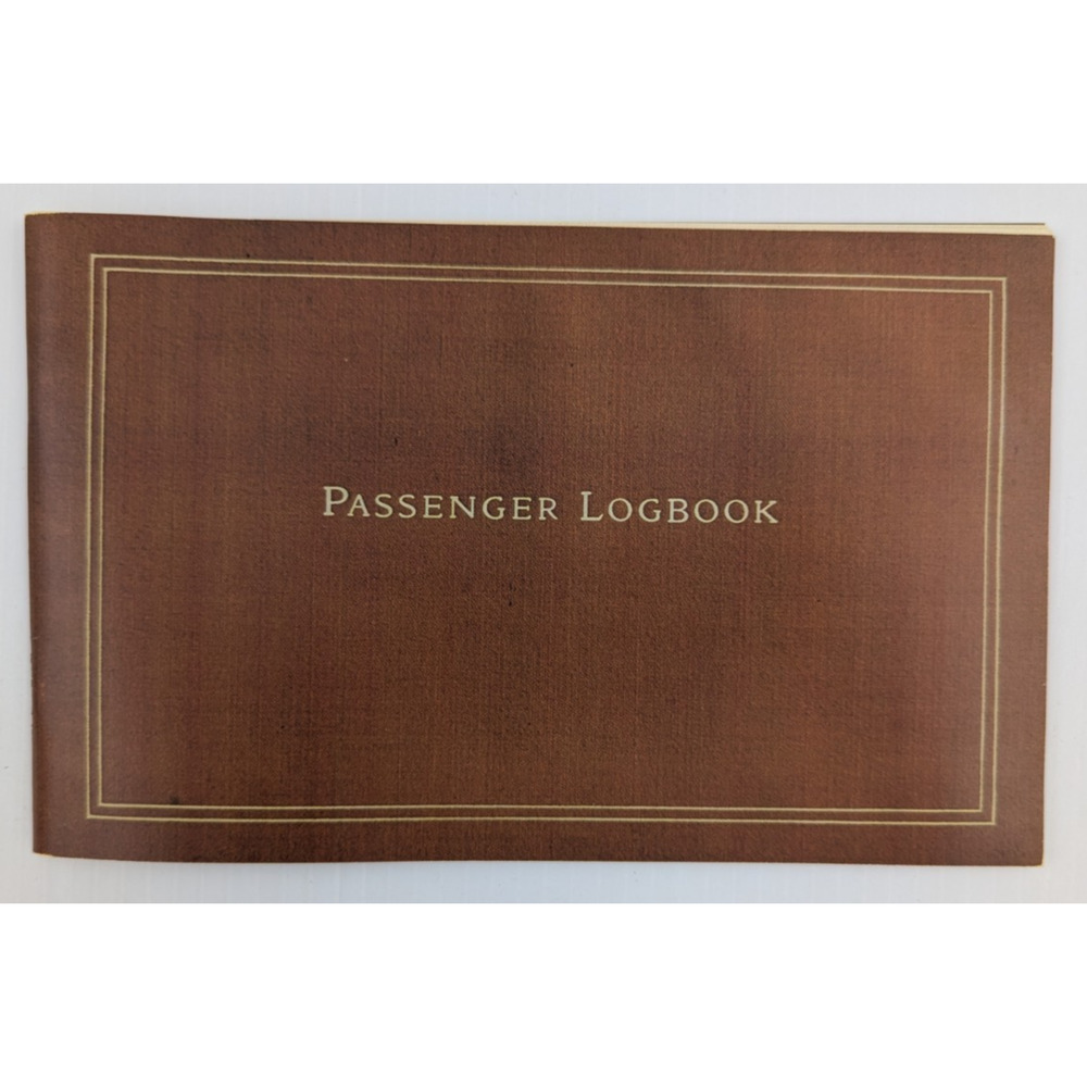Union Pacific Passenger Logbook 2006 Booklet